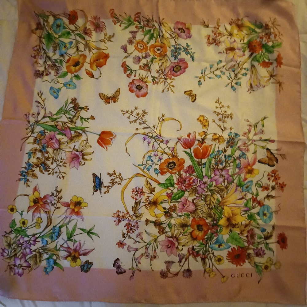 Gucci Silk Scarf